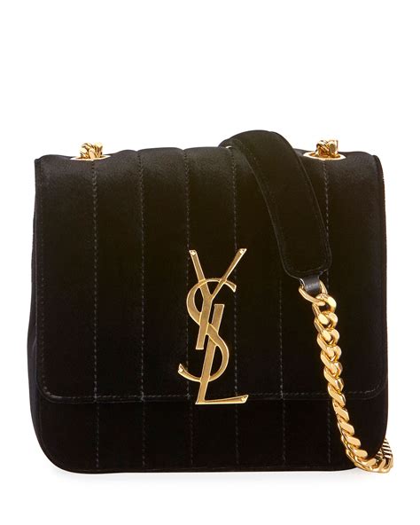 black velvet ysl bag|ysl small shoulder bag.